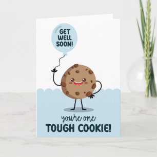Ein hartes Cookie wird bald gut Einladung
