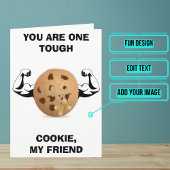 Ein hartes Keks wird gut Karte