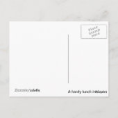 Ein hartes Mittagessen in Japan Postkarte (Rückseite)