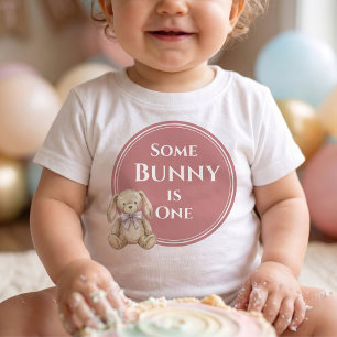 Ein Häschen ist ein Häschen-Geburtstagsmädchen Baby T-shirt