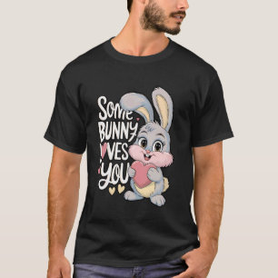 Ein Häschen liebt dich süßer Osterhase T-Shirt