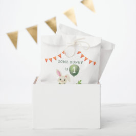 Ein Häschen wird ein Jahr alt Geschenktütchen