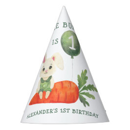 Ein Häschen wird ein Jahr alt Partyhütchen