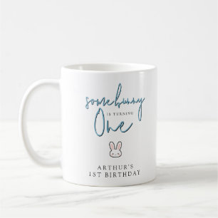 Ein Häschen wird Eins 1. Geburtstagsfeier Kaffeetasse