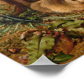 Ein Hase im Wald | Hans Hoffmann Poster (Ecke)