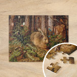 Ein Hase im Wald | Hans Hoffmann Puzzle<br><div class="desc">Ein Hase im Wald (c. 1558) des deutschen Künstlers Hans Hoffmann. Hoffmann hat sich auf Naturwissenschaften spezialisiert,  von denen viele aus Albrecht Dürers Werk kopiert wurden oder auf deren Grundlage entstanden sind.

Verwenden Sie die Entwurfstools,  um einen benutzerdefinierten Text hinzuzufügen oder das Bild zu personalisieren.</div>