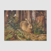 Ein Hase im Wald | Hans Hoffmann Seidenpapier (Vorderseite)