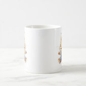 Ein Hase in hellen Overalls Kaffeetasse (Mittel)