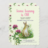 Ein Hase ist eins, Klee Einladung (Vorne/Hinten)