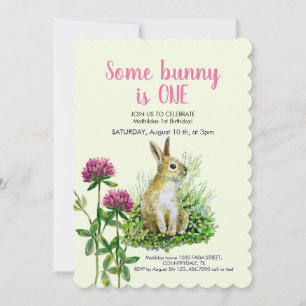 Ein Hase ist eins, Klee Einladung