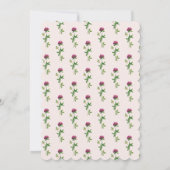 Ein Hase ist eins, Klee Einladung (Rückseite)