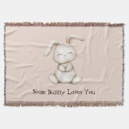 Ein Hase liebt dich Decke (Vorderseite)