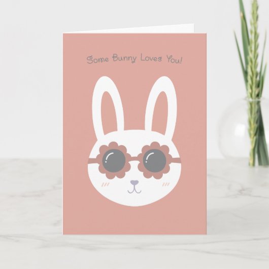 Ein Hase liebt dich LB Karte (Vorderseite)