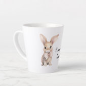 Ein Hase liebt dich Milchtasse (Linke Ecke)