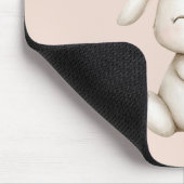 Ein Hase liebt dich Mousepad (Ecke)