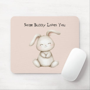 Ein Hase liebt dich Mousepad