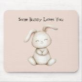 Ein Hase liebt dich Mousepad (Vorne)