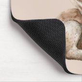 Ein Hase liebt dich Mousepad (Ecke)