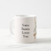 Ein Hase liebt dich Swing Kaffeetasse (Vorderseite Links)
