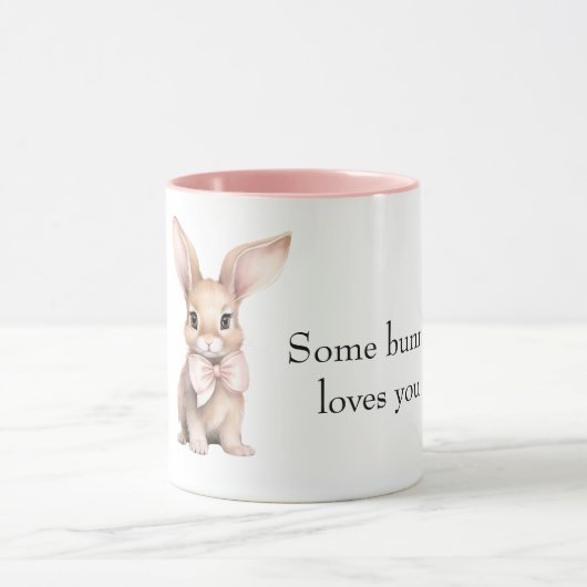 Ein Hase liebt dich Tasse (Zentrum)