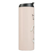 Ein Hase liebt dich Thermosbecher (Nach links gedreht)