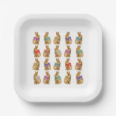 Ein Hase liebt mich! Pappteller (Vorderseite)
