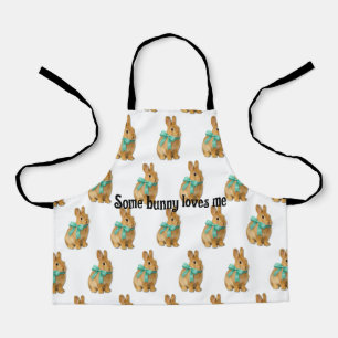 Ein Hase liebt mich Schürze