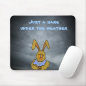 Ein Hase unter dem Wetter Mousepad (Mit Mouse)
