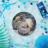 Ein hässliches, flauschiges Huhn, Pappteller (Party)