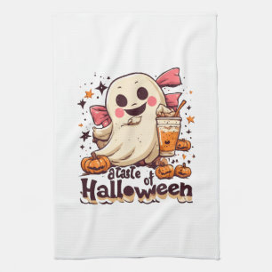 Ein Hauch von Halloween Geschirrtuch