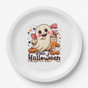 Ein Hauch von Halloween Pappteller