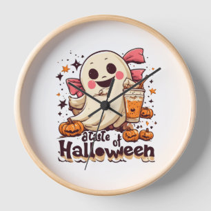 Ein Hauch von Halloween Uhr