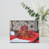 Ein Hauch von Herbst Postkarte (Stehend Vorderseite)