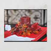 Ein Hauch von Herbst Postkarte (Vorderseite)