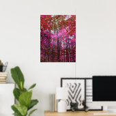 Ein Hauch von Rosa Poster (Heimbüro)