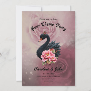 Ein Hauch von Rose und Schwanenglanz. Einladung