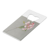 Ein Haufen Berg Laurel mit Blätter und Blossom Geldbeutel Flaschenöffner (Rückseite Schrägansicht)