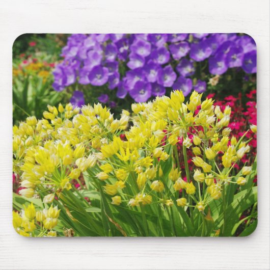 Ein Haufen bunter Blume - Mousepad (Vorne)