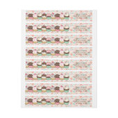 Ein Haufen Cupcakes wrap um die Adressfelder herum (Bogen)