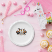 Ein Haufen des besten klassischen T - Shirt im Her Pappteller (Party)