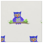 Ein Haufen Hoot Owls Stoff (Nahaufnahme)