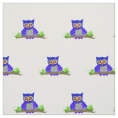 Ein Haufen Hoot Owls Stoff (Muster)