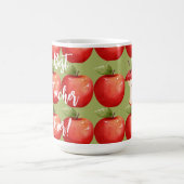 Ein Haufen köstlicher Red Apples Bester Lehrer jem Kaffeetasse (Mittel)