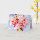 Ein Haufen köstlicher und süßer Sakura-Blume Karte (Gelbe Blume)
