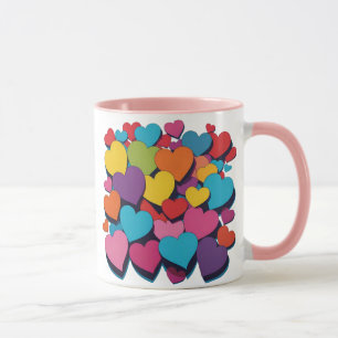 Ein Haufen Liebe Personalisierter Becher Tasse