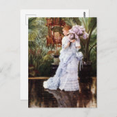 Ein Haufen Lilacs Postkarte (Vorne/Hinten)