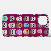 Ein Haufen Niedlicher Ölen-Design Case-Mate iPhone Hülle (Rückseite (Horizontal))