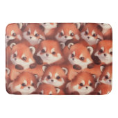 Ein Haufen roter Pandas Badematte (Vorderseite)