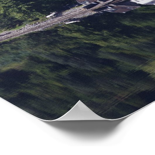 Ein Haus am Wasser Poster (Ecke)