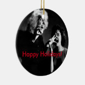 Ein Haus auf Spuk Hügel-Weihnachten! Keramikornament (Rechts)